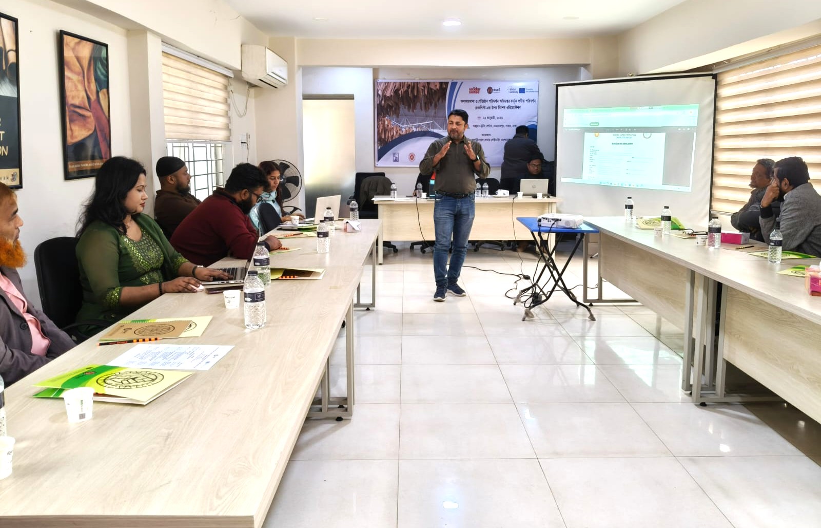 Capacity-building training on the DIFE-developed inspection checklist for the leather sector