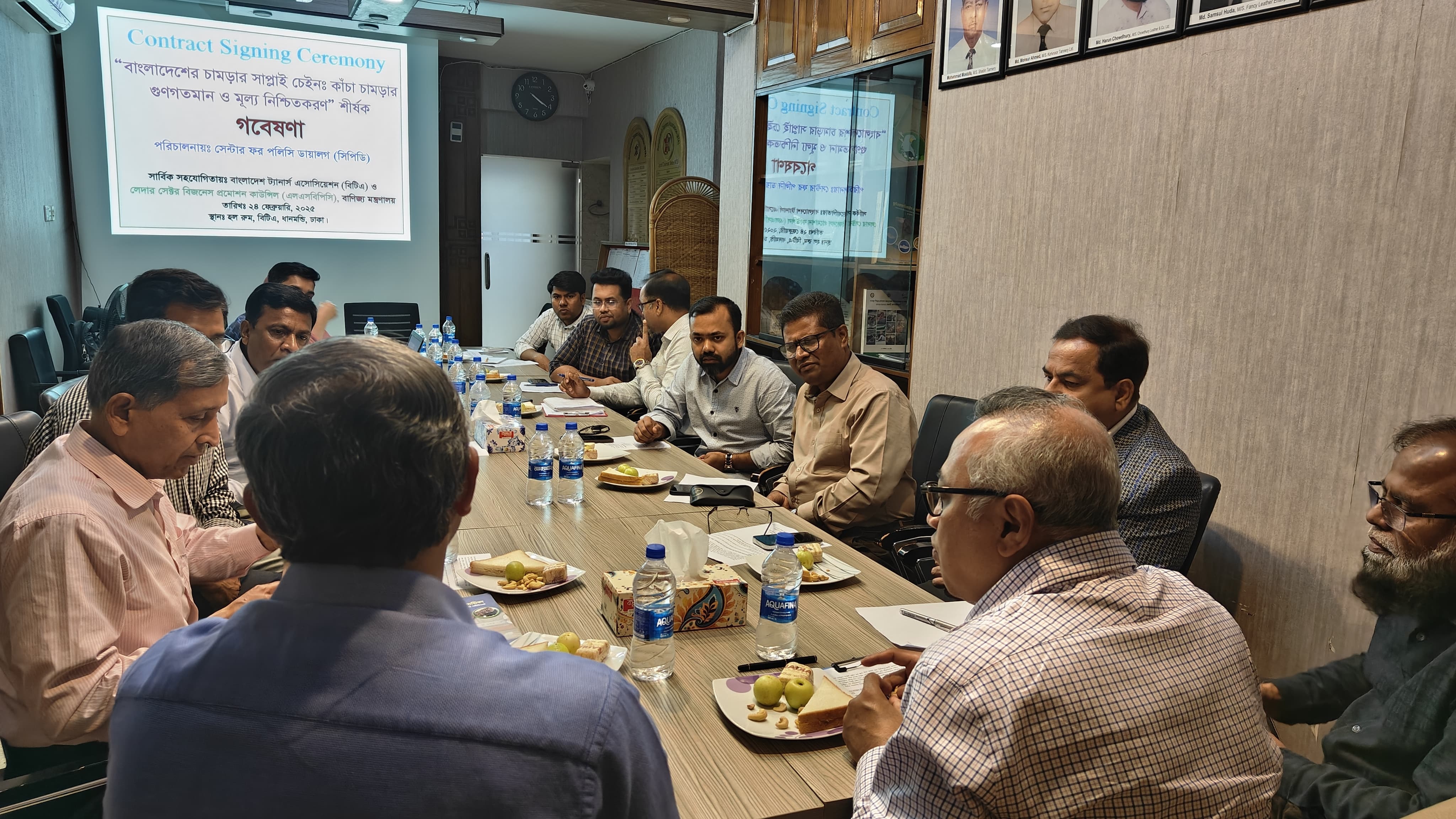 An agreement was signed between Bangladesh Tanners Association (BTA) and Center for Policy Dialogue (CPD)