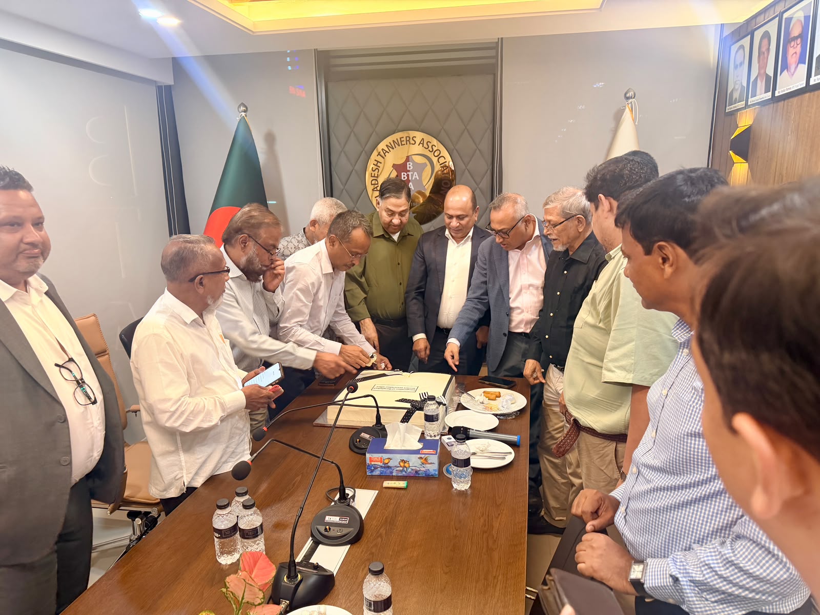বাংলাদেশ ট্যানার্স এসোসিয়েশন (বিটিএ) এর স্থায়ী অফিসের উদ্বোধন