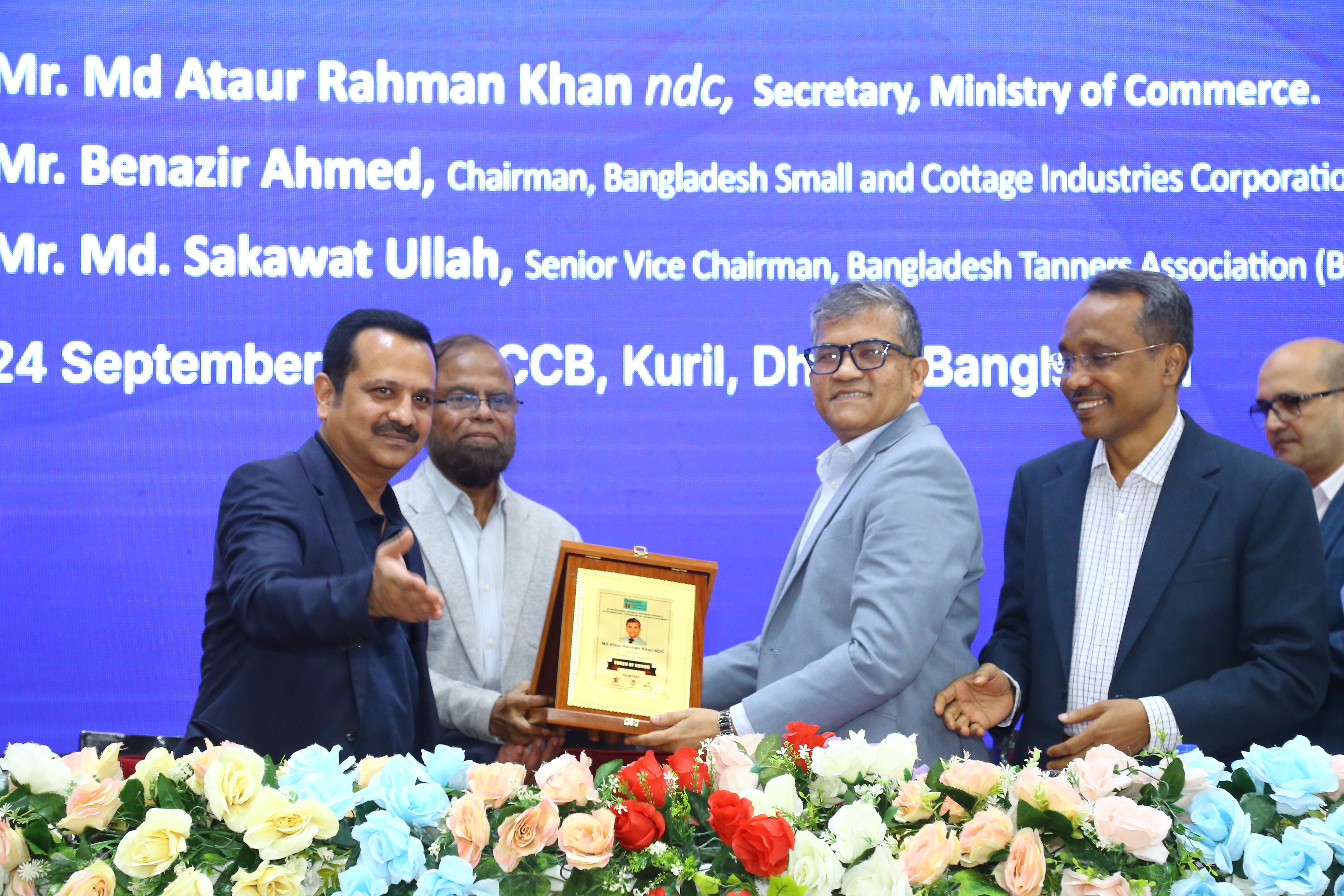 Inauguration of -10th Bangladesh Leather & Footwear Expo 2026 Held in Dhaka
