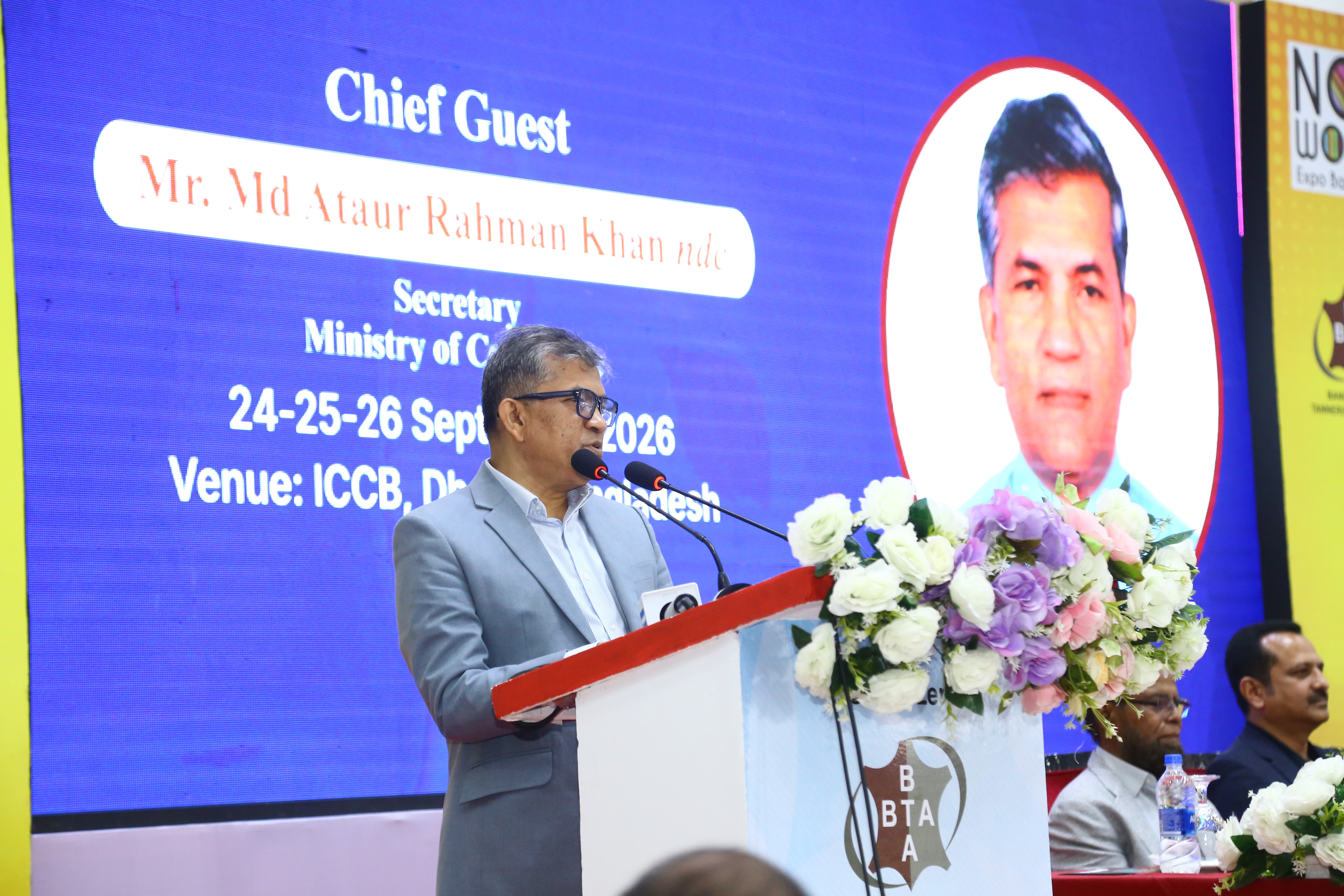 Inauguration of -10th Bangladesh Leather & Footwear Expo 2026 Held in Dhaka