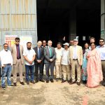 Their Excellencies, the Ambassadors of the EU, Germany, and Italy to Bangladesh, visited the Tannery Industrial Estate, Dhaka